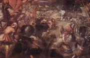 Jacopo Tintoretto Die Schlacht am Taro oil painting reproduction